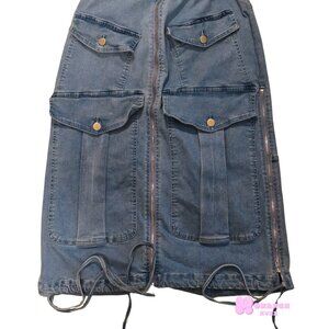 Cargo Midi Skirt